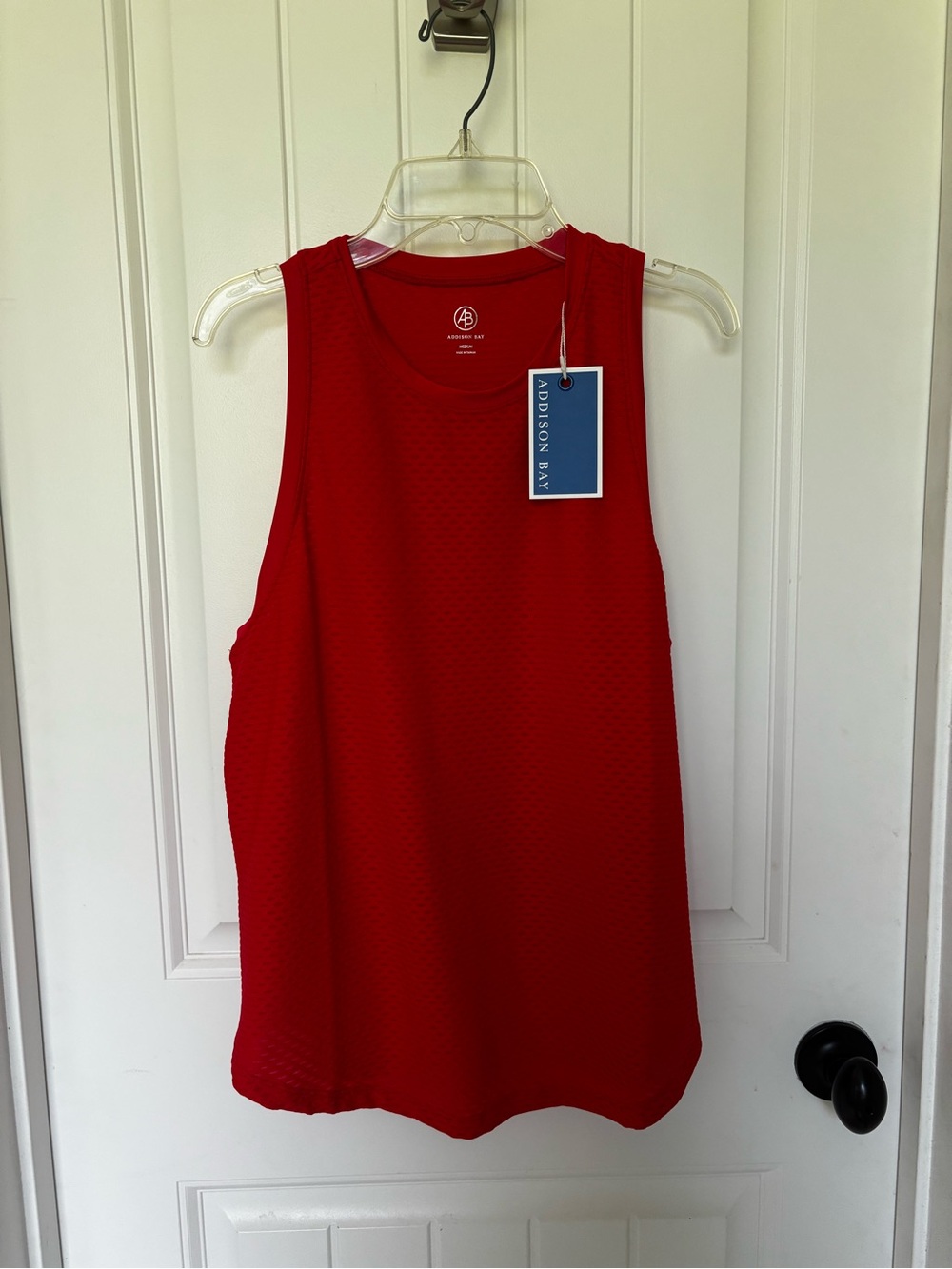 Addison Bay Women’s Bright Red Sleeveless Tank